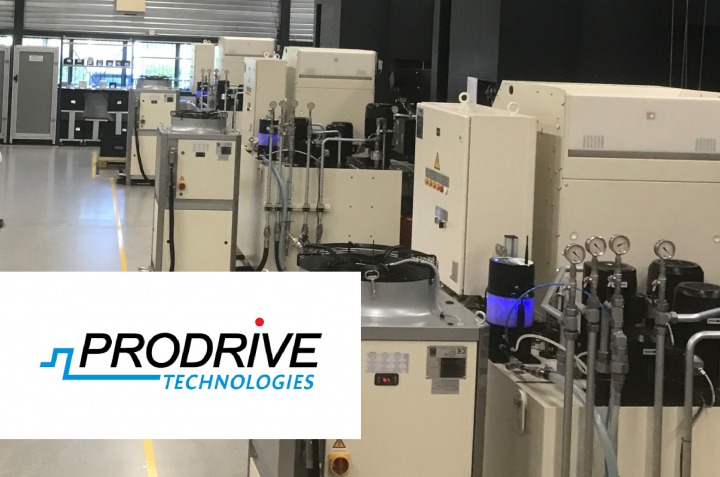 Will-Fill unit installed at Prodrive Technologies, with the Prodrive Technologies logo